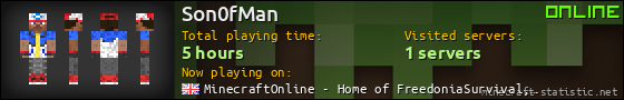 Son0fMan userbar 560x90