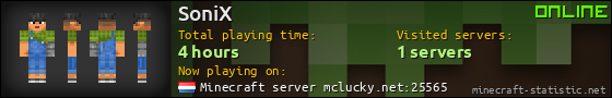 SoniX userbar 560x90