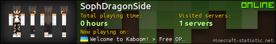 SophDragonSide userbar 560x90