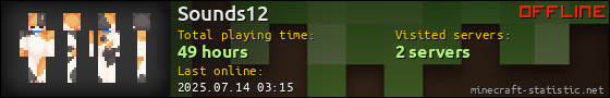 Sounds12 userbar 560x90