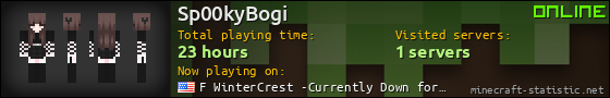 Sp00kyBogi userbar 560x90