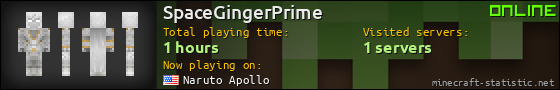 SpaceGingerPrime userbar 560x90