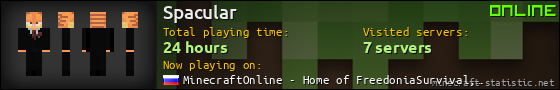 Spacular userbar 560x90