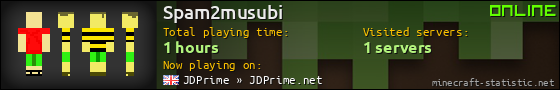 Spam2musubi userbar 560x90