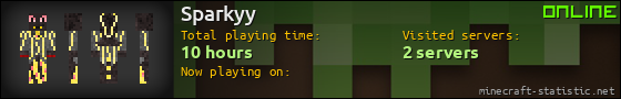 Sparkyy userbar 560x90