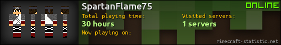 SpartanFlame75 userbar 560x90