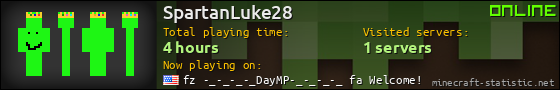 SpartanLuke28 userbar 560x90
