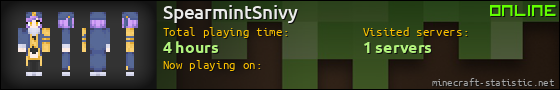 SpearmintSnivy userbar 560x90