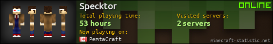 Specktor userbar 560x90