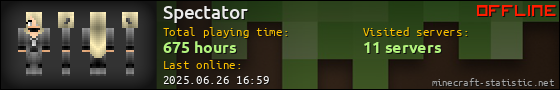 Spectator userbar 560x90