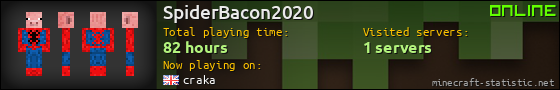 SpiderBacon2020 userbar 560x90