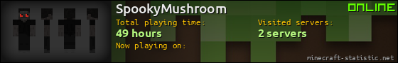 SpookyMushroom userbar 560x90