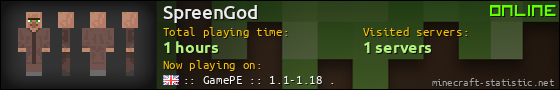 SpreenGod userbar 560x90