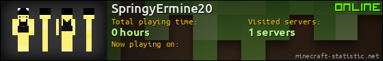 SpringyErmine20 userbar 560x90