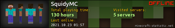 SquidyMC userbar 560x90