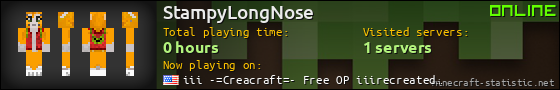 StampyLongNose userbar 560x90