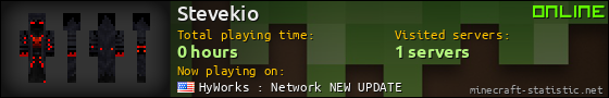 Stevekio userbar 560x90