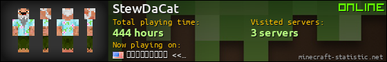 StewDaCat userbar 560x90