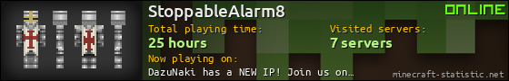 StoppableAlarm8 userbar 560x90