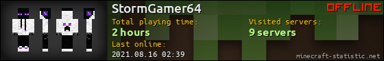 StormGamer64 userbar 560x90