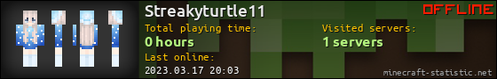 Streakyturtle11 userbar 560x90