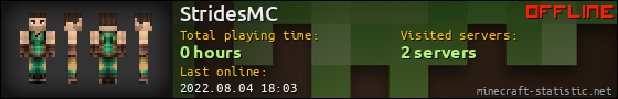 StridesMC userbar 560x90