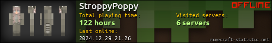 StroppyPoppy userbar 560x90