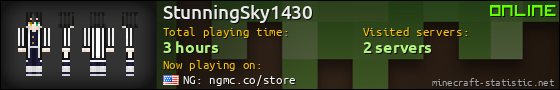 StunningSky1430 userbar 560x90