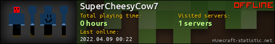 SuperCheesyCow7 userbar 560x90