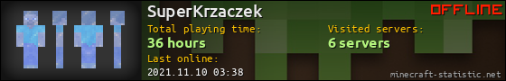 SuperKrzaczek userbar 560x90