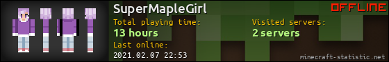 SuperMapleGirl userbar 560x90