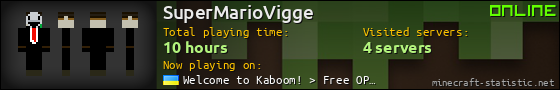 SuperMarioVigge userbar 560x90