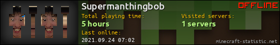 Supermanthingbob userbar 560x90