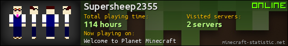 Supersheep2355 userbar 560x90