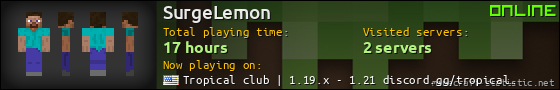 SurgeLemon userbar 560x90