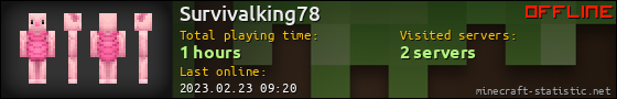 Survivalking78 userbar 560x90