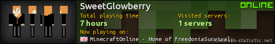 SweetGlowberry userbar 560x90