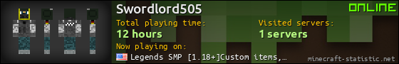 Swordlord505 userbar 560x90