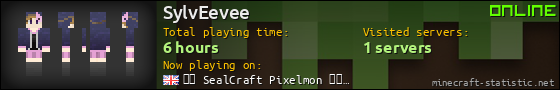 SylvEevee userbar 560x90