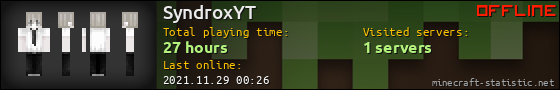 SyndroxYT userbar 560x90