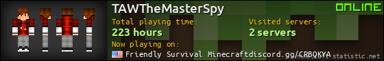 TAWTheMasterSpy userbar 560x90