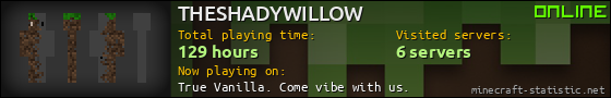 THESHADYWILLOW userbar 560x90