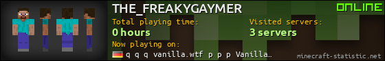 THE_FREAKYGAYMER userbar 560x90