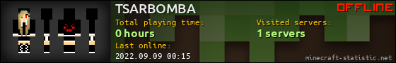 TSARBOMBA userbar 560x90