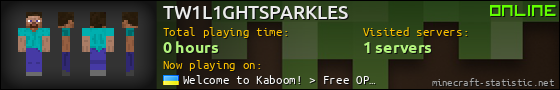 TW1L1GHTSPARKLES userbar 560x90