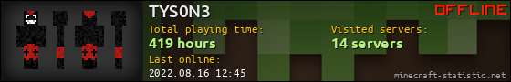 TYS0N3 userbar 560x90
