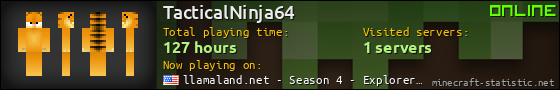 TacticalNinja64 userbar 560x90