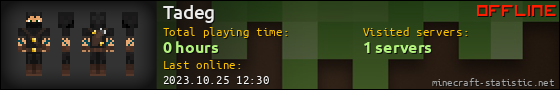 Tadeg userbar 560x90