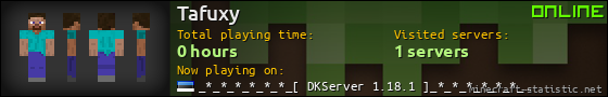 Tafuxy userbar 560x90