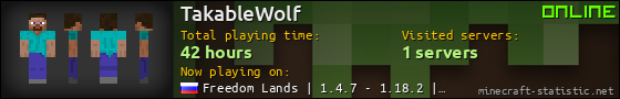 TakableWolf userbar 560x90